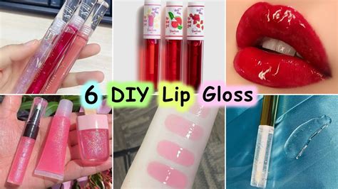 how to make easy diy lip gloss without