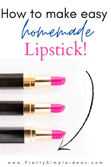 how to make easy diy lipstick painted