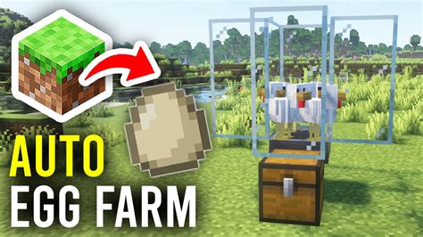 how to make egg farm minecraft