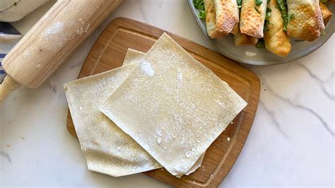 how to make egg roll dough