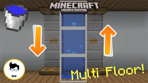 how to make elevator in minecraft pe