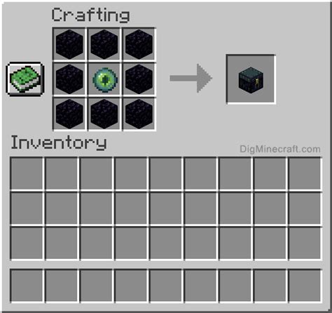 how to make ender chest in minecraft
