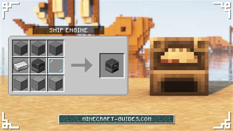how to make engine in minecraft