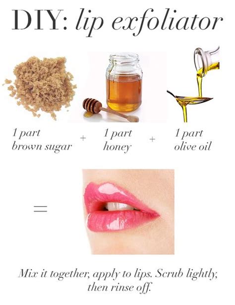 how to make exfoliator for lips for men
