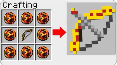 how to make fire bow in minecraft