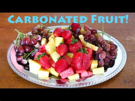 How To Make Fizzy Fruit Carbonated Fruit Science Fruit Science Experiments - Fruit Science Experiments