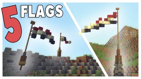 how to make flag in minecraft