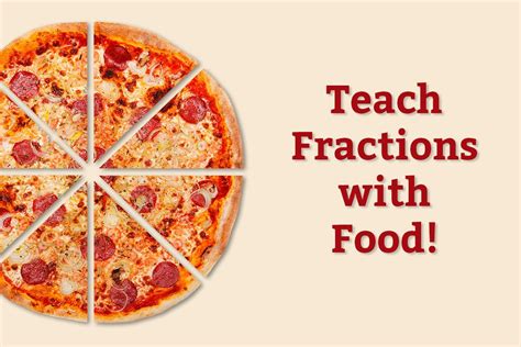 How To Make Fractions With Food Diy Fractions With Food - Fractions With Food