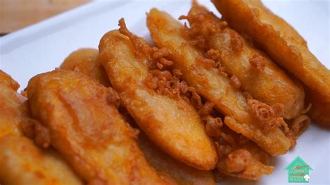 how to make fried banana crispy