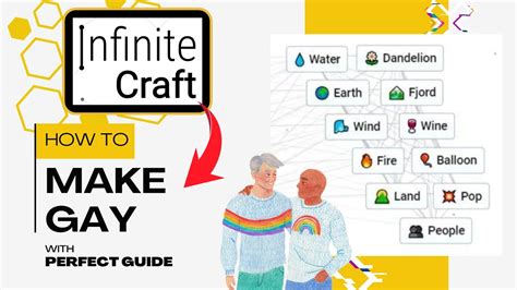 how to make gay in infinite craft step by step
