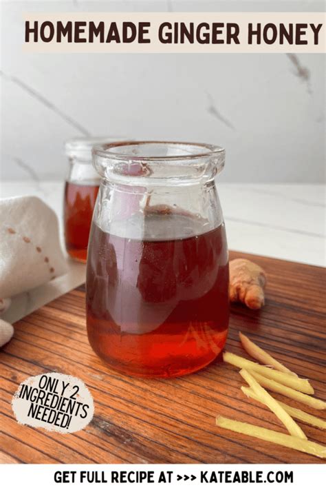 how to make ginger and honey