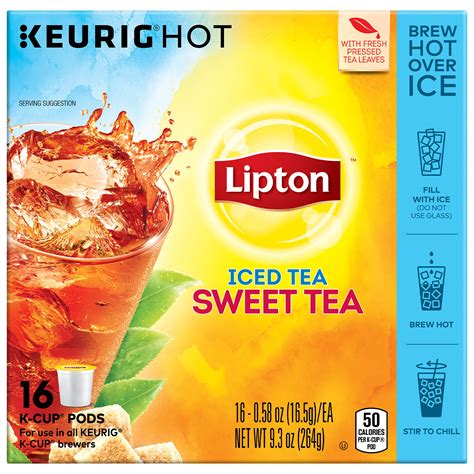 how to make good iced tea lipton k-cups
