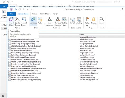 how to make group in mail