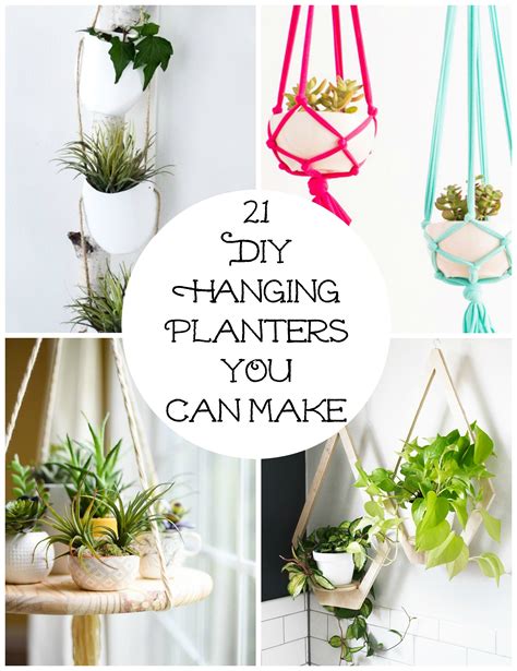 how to make hanging pots