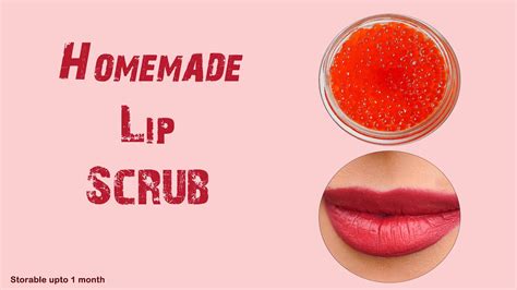 how to make homemade lip exfoliator video youtube
