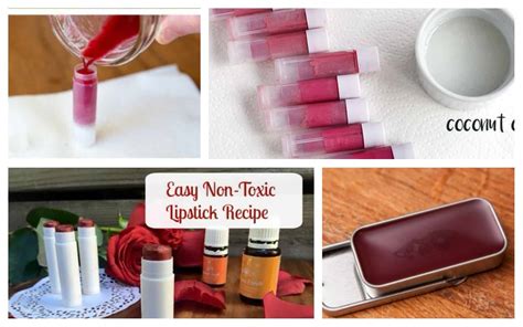 how to make homemade natural lipstick
