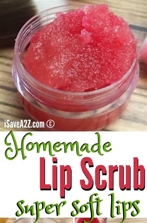 how to make homemade sugar lip scrub recipes