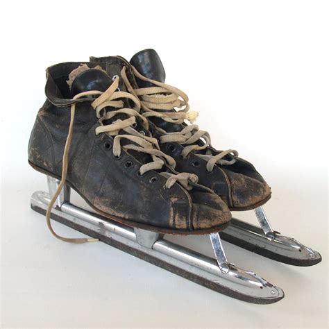 how to make ice skates look old fast