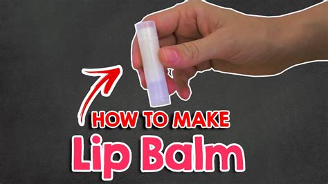 how to make kiss naturals lip balm directionss