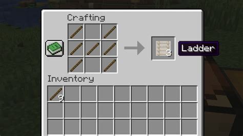 how to make ladders in minecraft beta