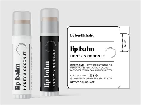 how to make lip balm labels in canva