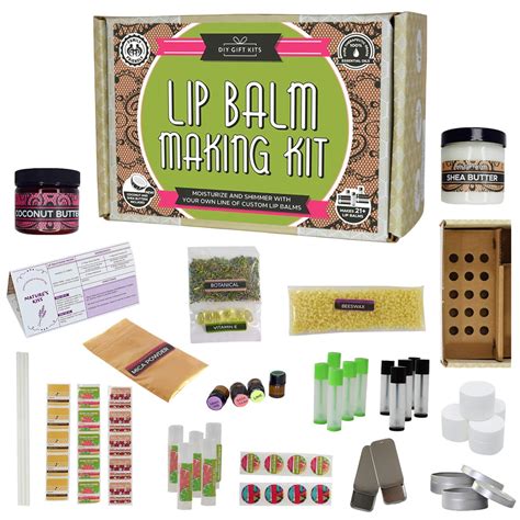 how to make lip balm wax kit easy