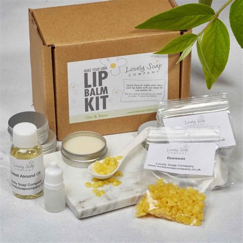 how to make lip balm wax kit instructions
