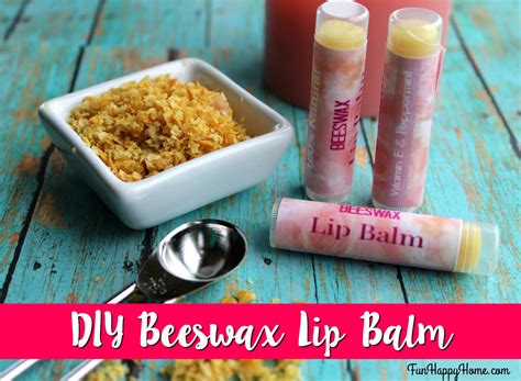 how to make lip balm wax recipes
