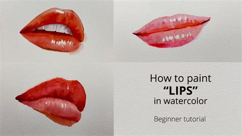how to make lip color paint