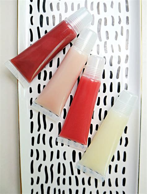 how to make lip gloss instructions using