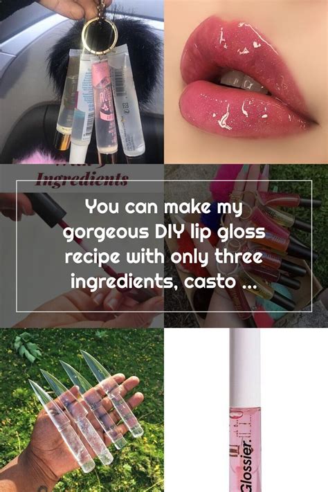how to make lip gloss with glycerin recipe