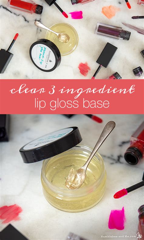 how to make lip gloss without versagel