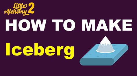 how to make lip icebergs in little