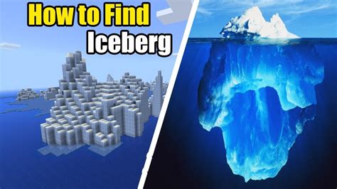 how to make lip icebergs in minecraft recipe