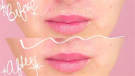 how to make lip iced tear out hair