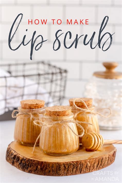 how to make lip scrub vanilla bean mixer