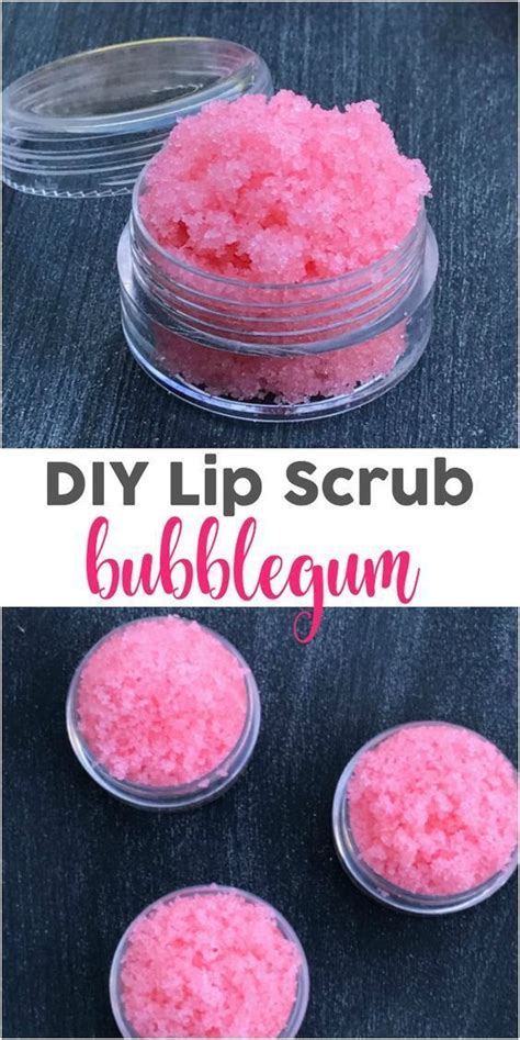 how to make lip scrub with color