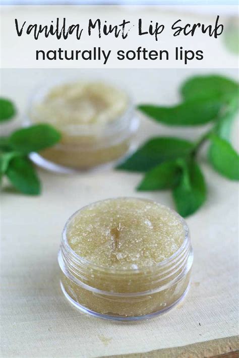 how to make lip scrub with vanilla extract