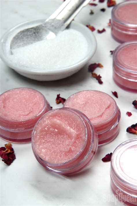 how to make lip scrubs without sugar
