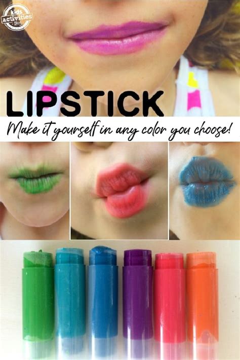 how to make lipstick for kids