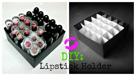 how to make lipstick holders