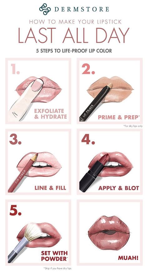 how to make lipstick last the whole days