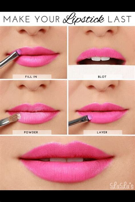 how to make lipstick long lasting spraying water