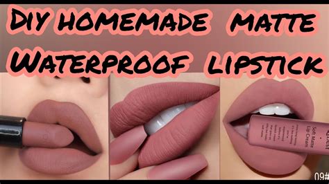 how to make lipstick matte diy mask