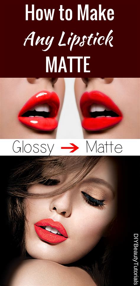 how to make lipstick matte hacking