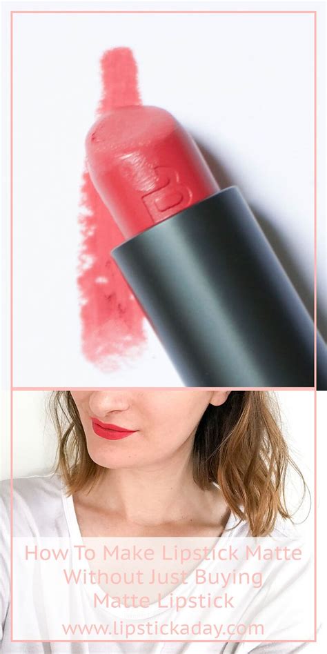 how to make lipstick matte with flour rolls