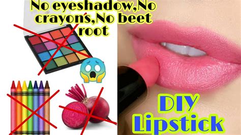 how to make lipstick with food coloring paper