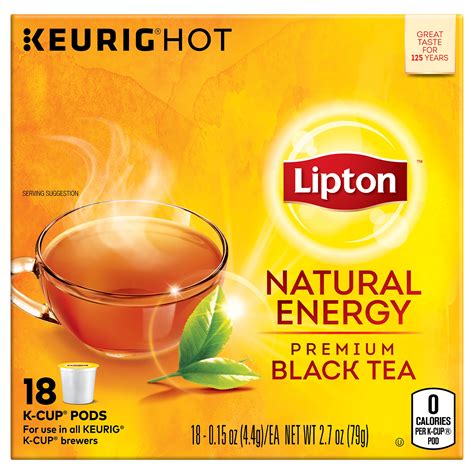 how to make lipton black tea k-cups
