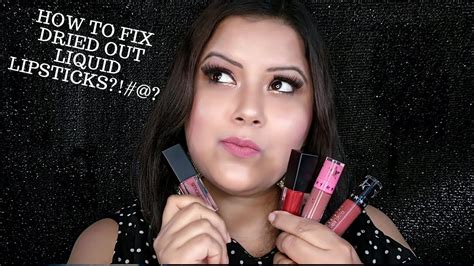 how to make liquid lipstick dry faster
