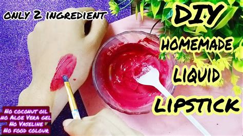 how to make liquid lipstick matter without soap